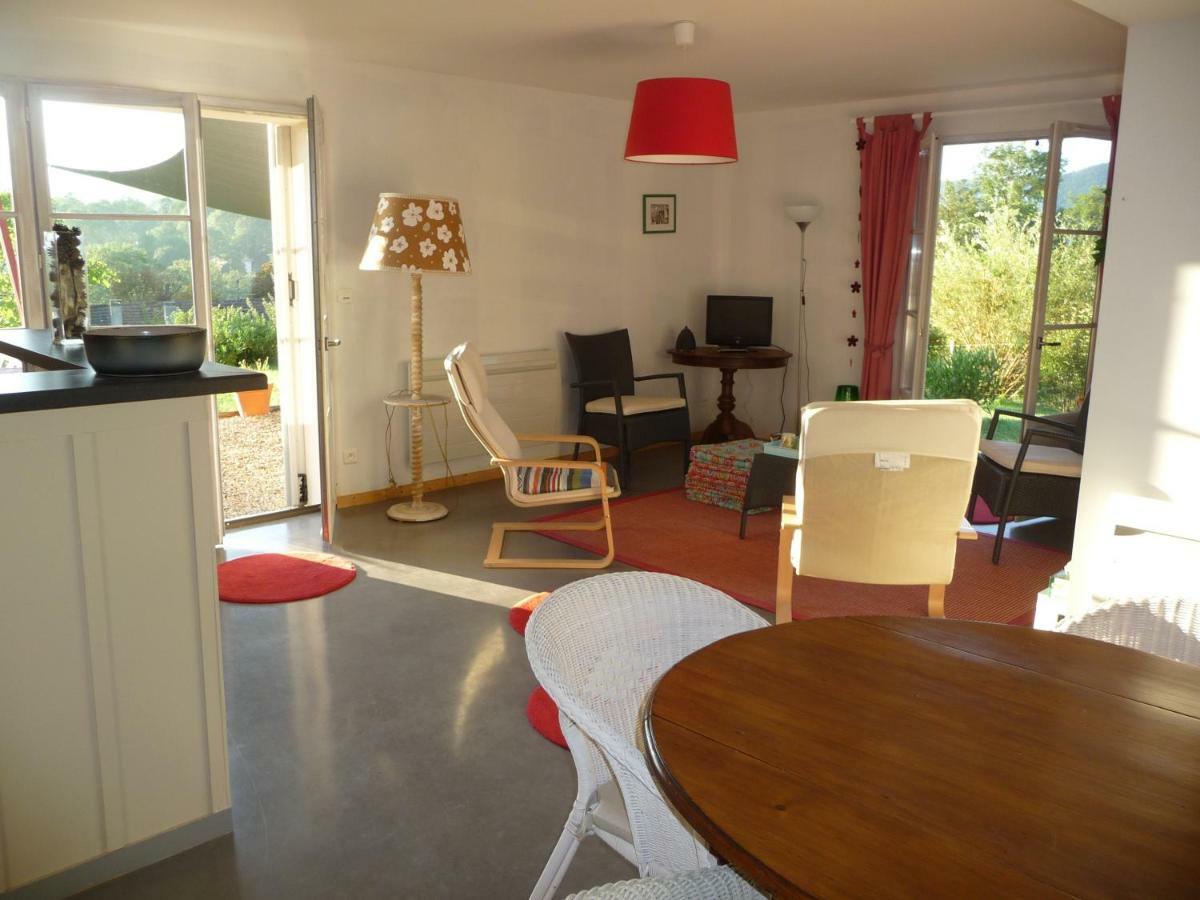 Montjoie-en-Couserans Splendide Vue Pyrenees, Rez De Jardin 2 Chambres מראה חיצוני תמונה